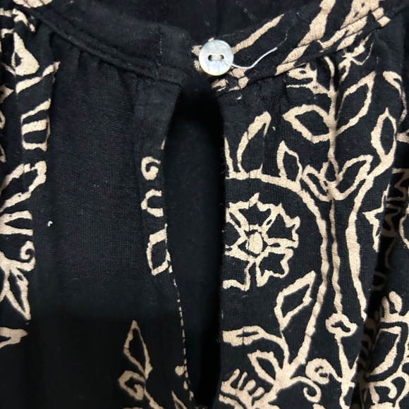 Lucky Brand 2XL/2G Boho Paisley  Flowy 3/4 Length Sleeve lightweight Blouse - Picture 11 of 12